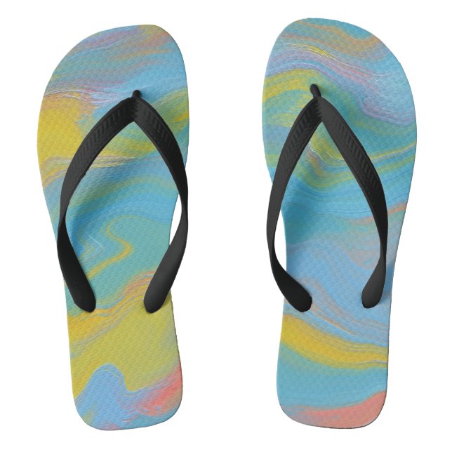 Tongs Abstract Acrylic Flow (Semelle)