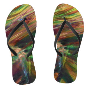Tongs Abstrait multicolore