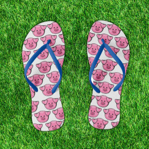 Tongs Adorable Parade Rose Piggy Cute Flip Flops