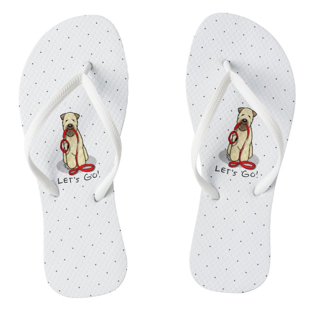 Tongs Allons-y ! Marche à pied à Terrier Chien (1b2) (Semelle)