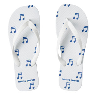 Tongs Amoureux de musique Imprimé pour Amoureux de chans