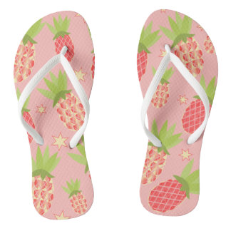Tongs Ananas tropique