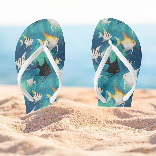 Tongs Aquarium Motif (Créateur téléchargé)