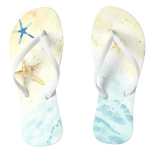 Tongs *~* AR7 Beach Sea Shore Star poisson Nautique