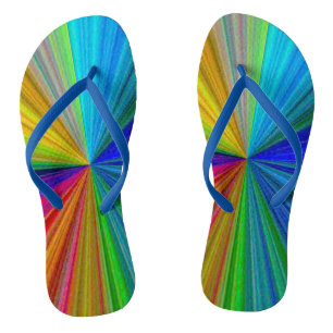 Tongs Arc arc-en-ciel circulaire