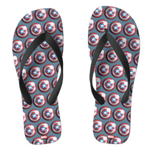 Tongs Badge Captain America Shield
