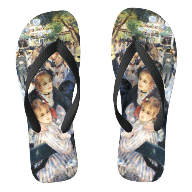 Tongs Bal au Moulin de la Galette Party Renoir (Semelle)