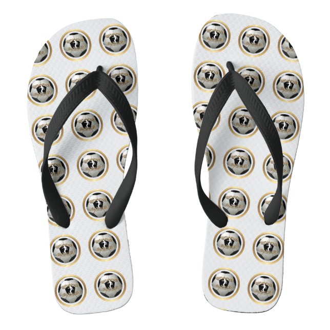 Tongs Balle de football féminin (Semelle)