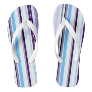 Tongs Bandes colorées