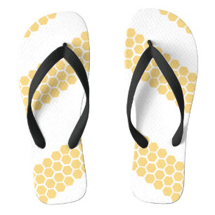 Tongs Bandes de ruche d'abeille à miel