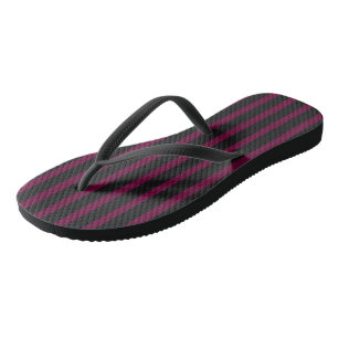Tongs Bandes pourpres