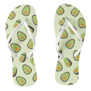Tongs Bascules électroniques adultes de Kawaii d'avocats