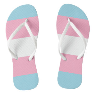 Tongs Bascules électroniques "de drapeau de transsexuel