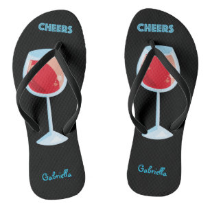Tongs Bascules électroniques de vin rouge d'été