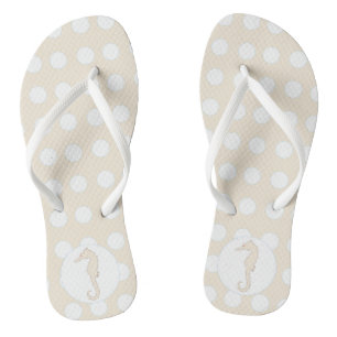 Tongs Beach Bubble, Seahorse by the Sea, Creamy Blue