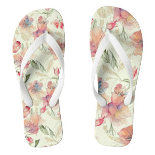 Tongs Belle Pêche Florale