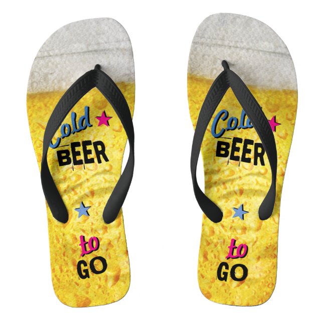 Tongs Bière Froide À Aller 😉 🍺 (Semelle)