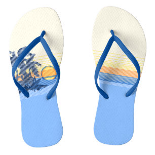 Tongs Big Sunset Strike Hawaii Surfers