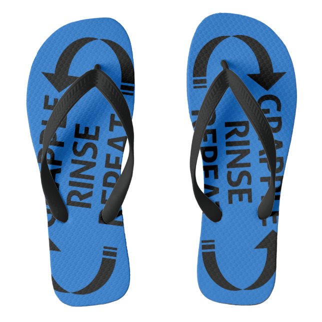 Tongs BJJ Ranked sandales (ceinture bleue) (Semelle)