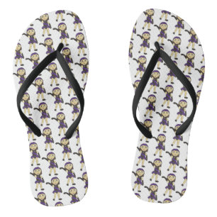 Tongs Black Purple Dance Considérant Costume Jazz Danseu