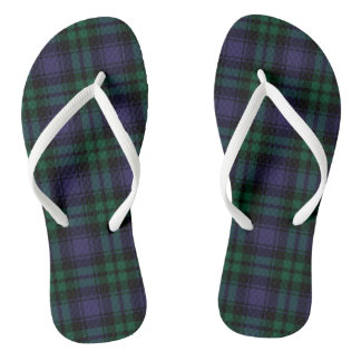 Tongs Black Watch Tartan, Plaid