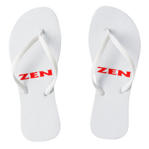 Tongs blancs Zen