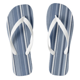 Tongs Bleu et blanc