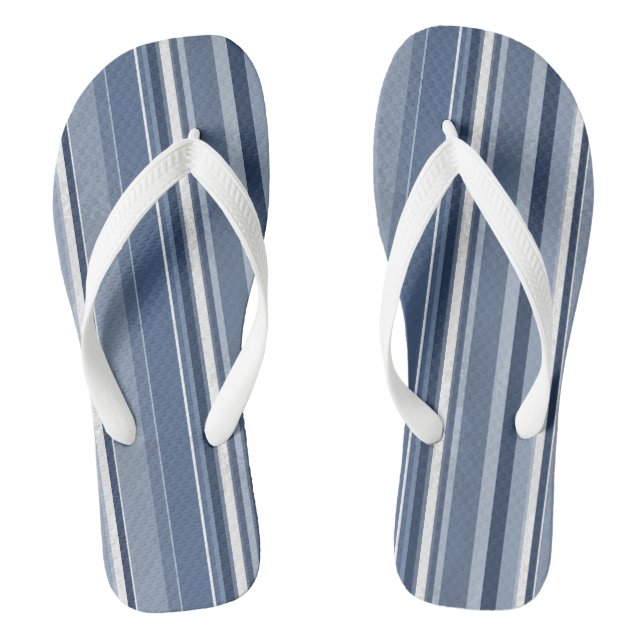 Tongs Bleu et blanc (Semelle)