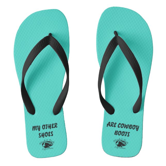 Tongs Blonde & Broke - Flip Flops - Black Logo (Semelle)