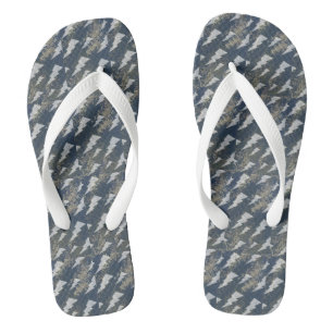 Tongs Boa Image Lightning Motif Flops