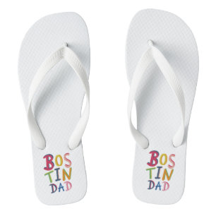 Tongs Bostin Papa Black Country Flip Flops Beach Chaussu