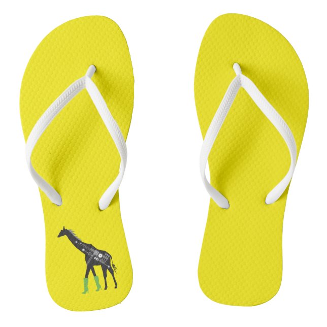 Tongs Boucles de Fip de Giraffa Fashionista (Semelle)
