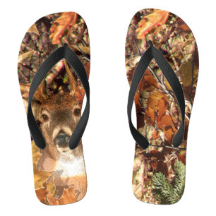 Tongs Buck in Fall Hunter Camo White Tail Deer