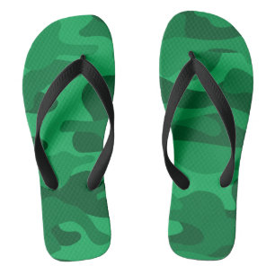 Tongs Camo Monocolor Vert Espagnol