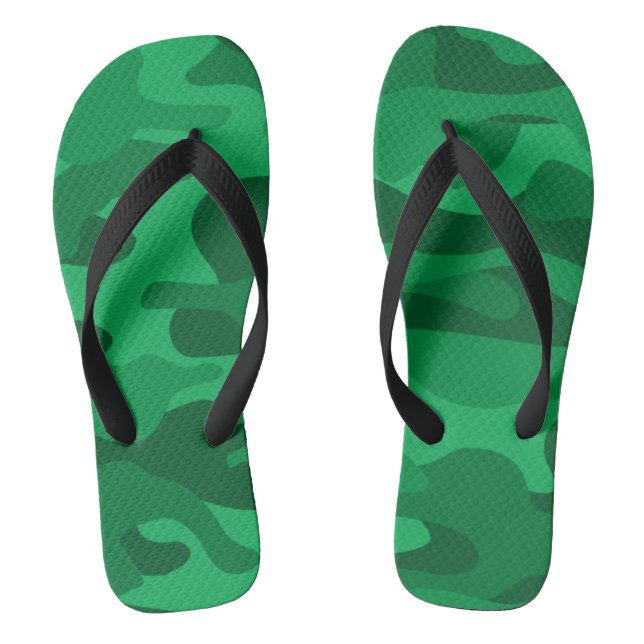 Tongs Camo Monocolor Vert Espagnol (Semelle)