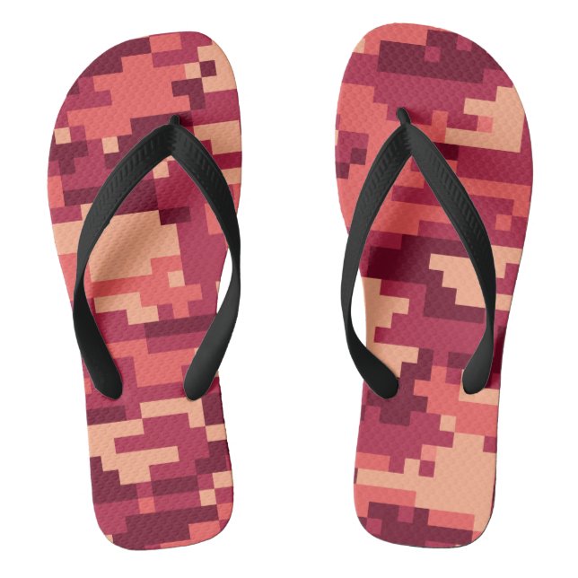 TONGS CAMO NUMÉRIQUE DÉSERT MARTIAN / CAMOUFLAGE (Semelle)