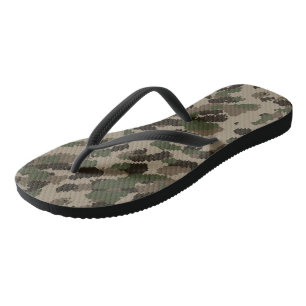 Tongs Camouflage numérique