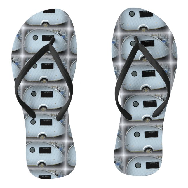 Tongs Caravane en teardrop simplifiée roulette gypsy (Semelle)