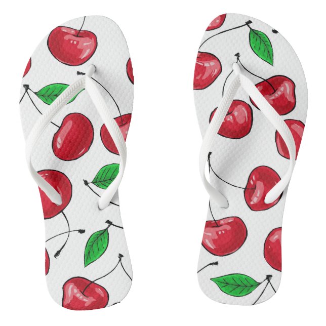 Tongs Cerises (Semelle)