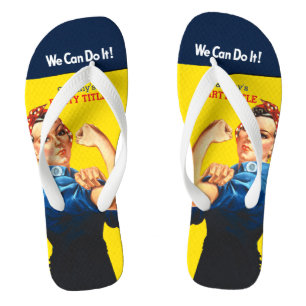 Tongs C'est votre Rosie Party personnalisée Personnalise