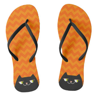 Tongs Chat noir