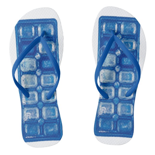 Tongs Chaud Été Cube De Glace Flip Flops de plateau (Semelle)
