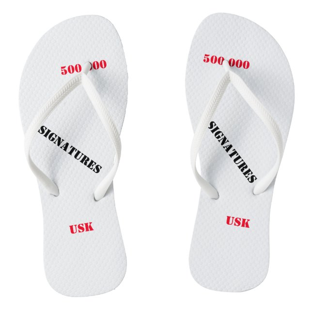 Tongs Chaussettes tout imprimées (Semelle)