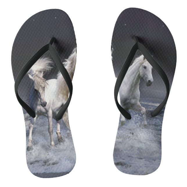 Tongs Chevaux à lancer l'oreiller (Semelle)