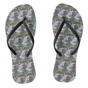 Tongs Chien Bluetick Coonhound chevauchant une moto de N