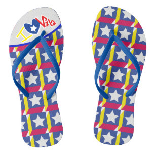 Tongs Cholas I Love Vénézuéla