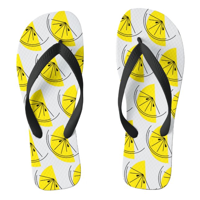 Tongs Citrus Citron à lèvres multiples (Semelle)
