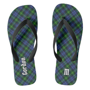 Tongs Clan Gordon Tartan Flip Flops
