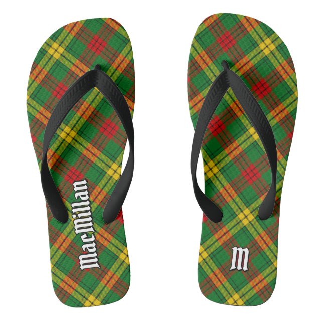 Tongs Clan MacMillan Tartan (Semelle)
