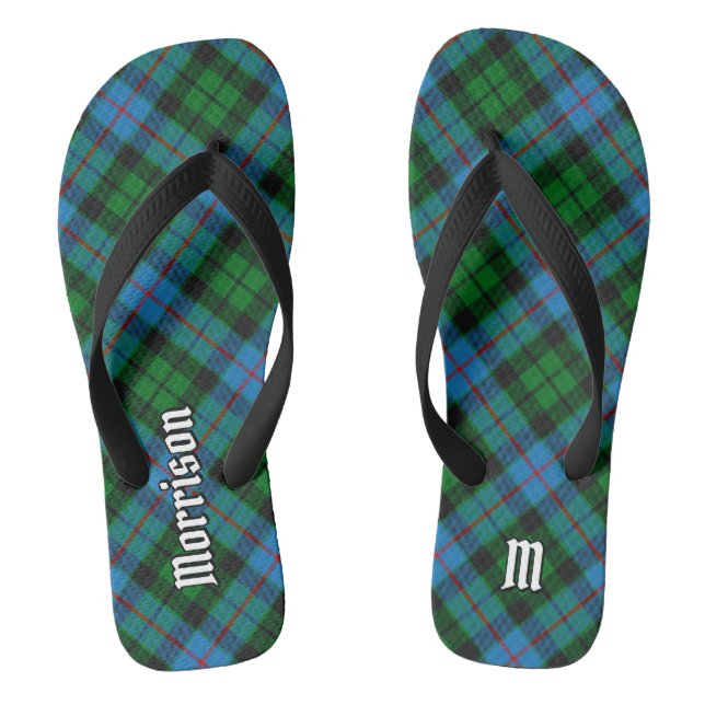 Tongs Clan Morrison Chasse Tartan Flip Flops (Semelle)